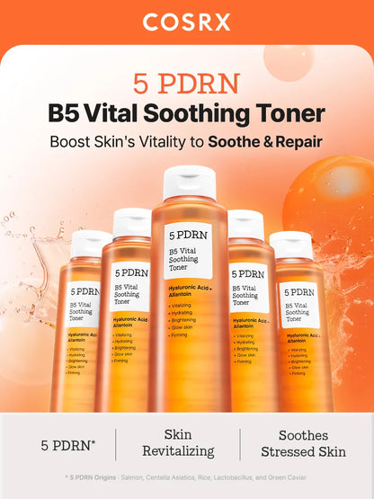 COSRX 5 PDRN B5 Vital Soothing Toner